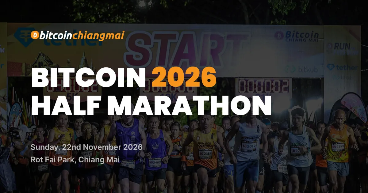 Bitcoin Half Marathon 2026