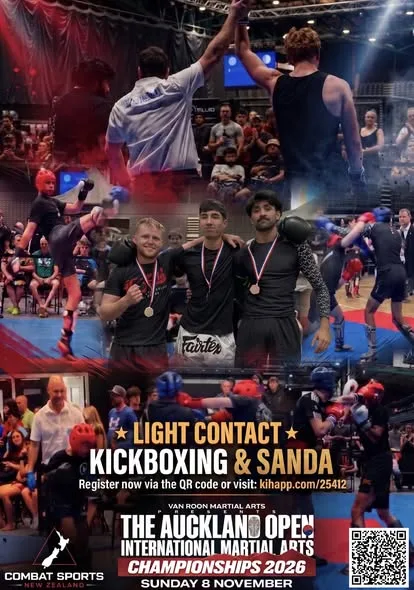 The Auckland Open International Martial Arts Championships 2026